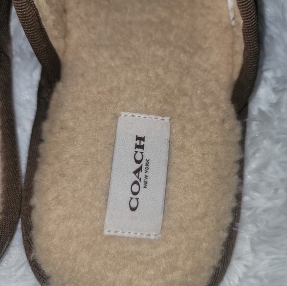 Coach Men Slipper In Signature Jacquard - Picture 3 of 4